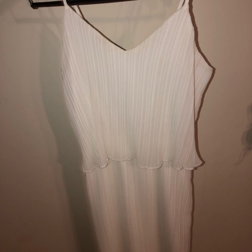 American Threads White dress